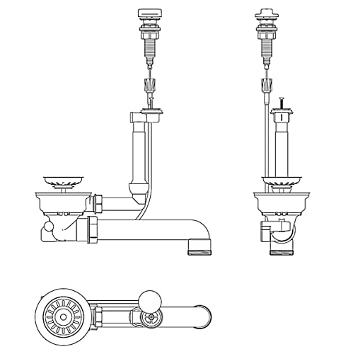 SCHOCK Ab- und Überlaufgarnitur 629873 mit Excenterbedienung SCHOCK Ab- und Überlaufgarnitur 629873 mit Excenterbedienung von Schock