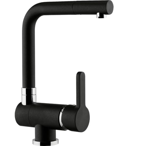 SCHOCK | Einhebelmischer Aquawindow Linie Unterfenster, L-förmiges Rohr, unidirektional, Farbe Schwarz, H263 SCHOCK | Einhebelmischer Aquawindow Linie Unterfenster, L-förmiges Rohr, unidirektional, Farbe Schwarz, H263 von Schock