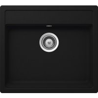 SCHOCK Küchenspüle, Nemo N-100 Onyx, Granit | Komposit | Quarz, 57 x 51 - schwarz von Schock