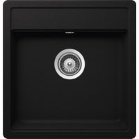 SCHOCK Küchenspüle, Nemo N-100S Nero, Granit | Komposit | Quarz, 49 x 51 - schwarz von Schock