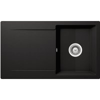 SCHOCK Küchenspüle »Epure D-100-A«, nero, rechteckig, Granit/Komposit-Kunststein/Quarzstein - schwarz von Schock
