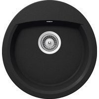 SCHOCK Küchenspüle »Manhattan R-100-A«, onyx, rund, Granit/Komposit-Kunststein/Quarzstein - schwarz von Schock