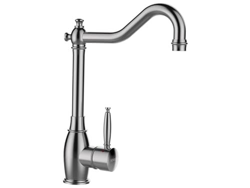 Schock 513000EDM Küchenarmatur RESI Edelstahl – Hochdruck Armatur mit Festauslauf, extraleisem Wasserstrahl und besonders hohem Auslauf Schock 513000EDM Küchenarmatur RESI Edelstahl – Hochdruck Armatur mit Festauslauf, extraleisem Wasserstrahl und besonders hohem Auslauf von Schock