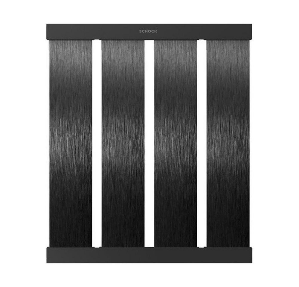 Schock Abtropfmatte Schock Design-Abtropfgitter metallische Oberfläche, Tiefe 392 mm von Schock