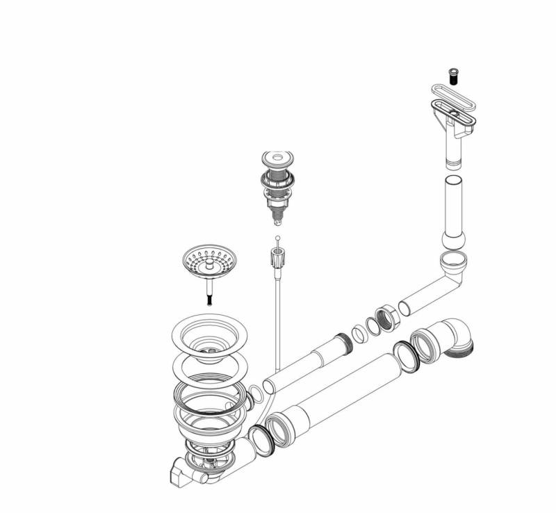 Schock Einbauspüle SCHOCK Ablaufgarnitur mit Drehexcenter 629338PD Schock Einbauspüle SCHOCK Ablaufgarnitur mit Drehexcenter 629338PD von Schock