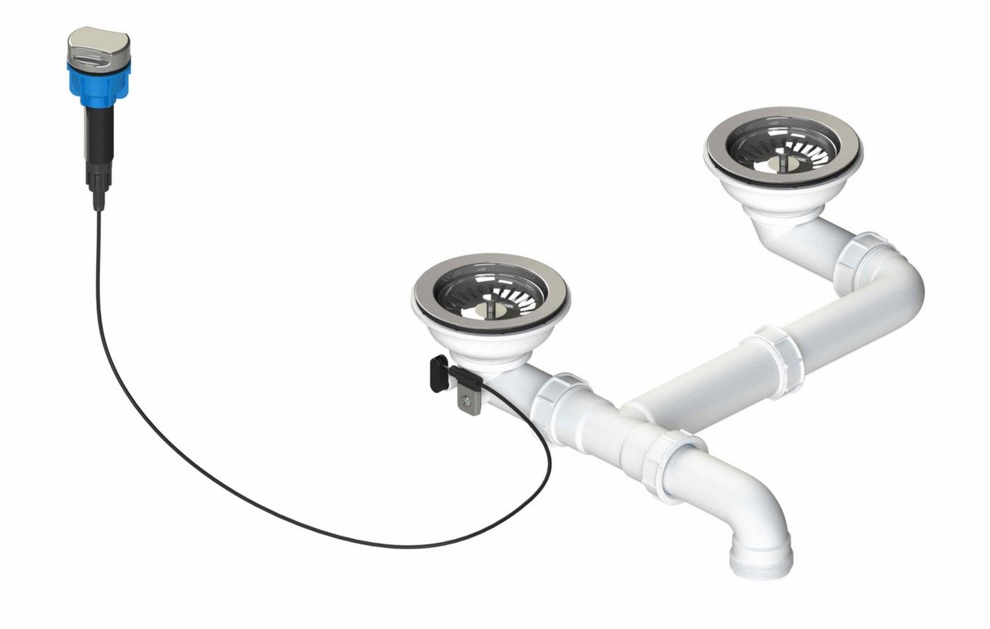 Schock Einbauspüle Schock Ablaufgarnitur Formhaus 150, Ablauffernbedienung und Korbventil Schock Einbauspüle Schock Ablaufgarnitur Formhaus 150, Ablauffernbedienung und Korbventil von Schock