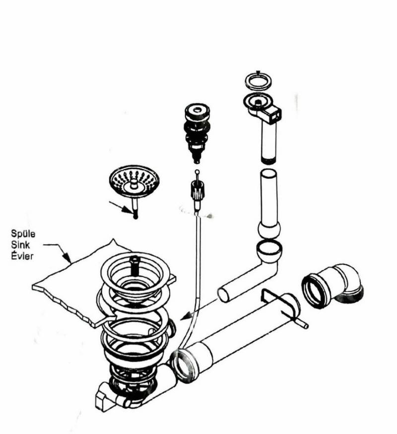 Schock Einbauspüle Schock Ablaufgarnitur mit Ablauffernbedienung Schock Einbauspüle Schock Ablaufgarnitur mit Ablauffernbedienung von Schock