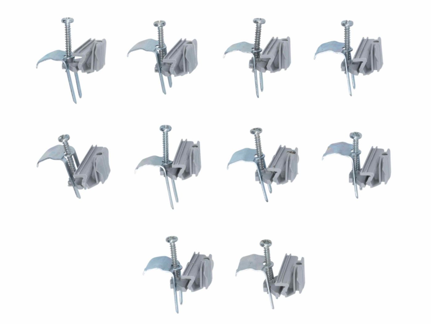 Schock Einbauspüle Schock Befestigungsklammern für Auflagespülen, Set mit 10 Stück von Schock