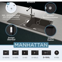 Schock Granitspüle "Manhattan D-100L" Schock Granitspüle "Manhattan D-100L" von Schock
