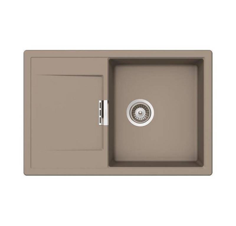 Schock Granitspüle Schock Einbauspüle Cristadur Mono D-100 A, 0/0 cm von Schock