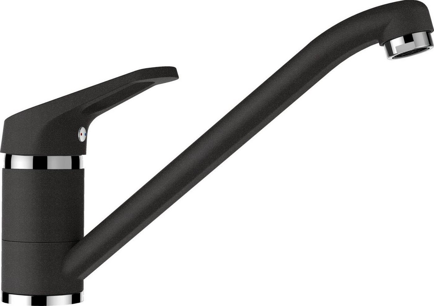 Schock Küchenarmatur COSMO Festauslauf, Wasserspar-Perlator, Schwenkbereich 360° Schock Küchenarmatur COSMO Festauslauf, Wasserspar-Perlator, Schwenkbereich 360° von Schock