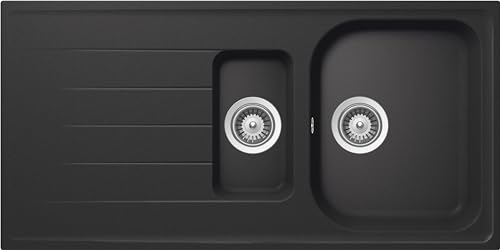 Schock Lithos D150 Auflage, Cristalite Plus, anthrazit, 100 x 50 x 25 cm von Schock