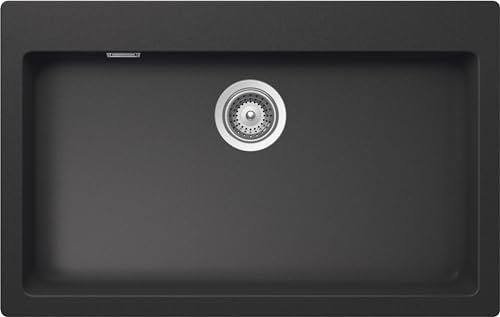 Schock Primus N100 x l AP 51 Unterbau-Spüle Sink, rechteckig, anthrazit, rechteckig, 720 x 384 mm von Schock