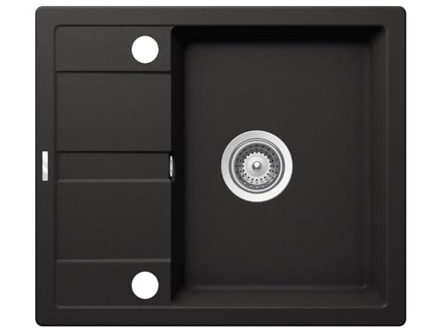 Schock Superb D-100SN A Nero - SUPD100SNAGNE Granitspüle Einbauspüle Schwarz Schock Superb D-100SN A Nero - SUPD100SNAGNE Granitspüle Einbauspüle Schwarz von Schock