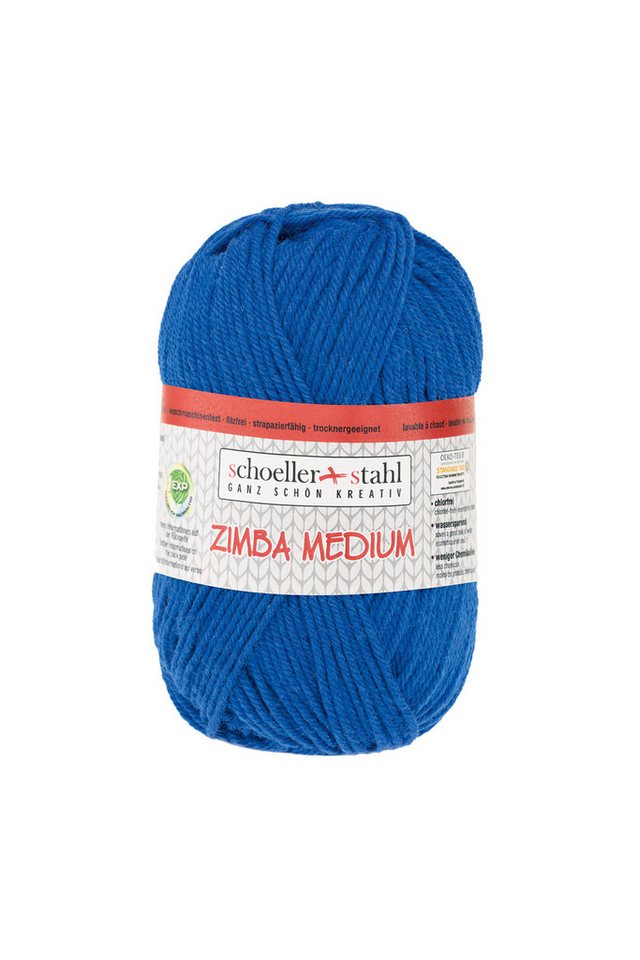 Schoeller + Stahl Zimba M,edium EXP 50 g Häkelwolle, 125 m, rauhes Tragegefühl, besonders für Trachtenmode geeignet von Schoeller + Stahl