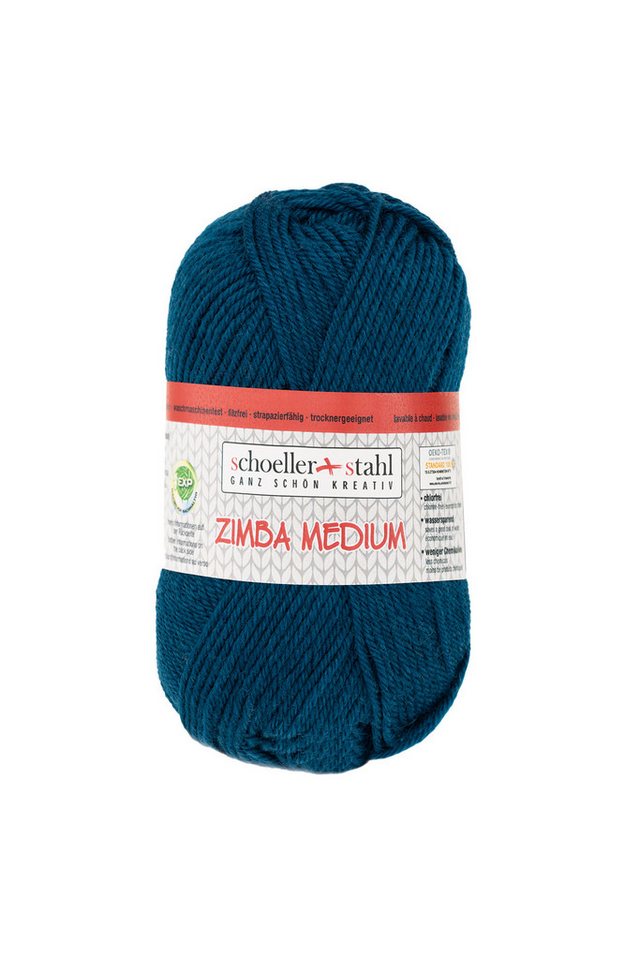 Schoeller + Stahl Zimba M,edium EXP 50 g Häkelwolle, 125 m, rauhes Tragegefühl, besonders für Trachtenmode geeignet von Schoeller + Stahl