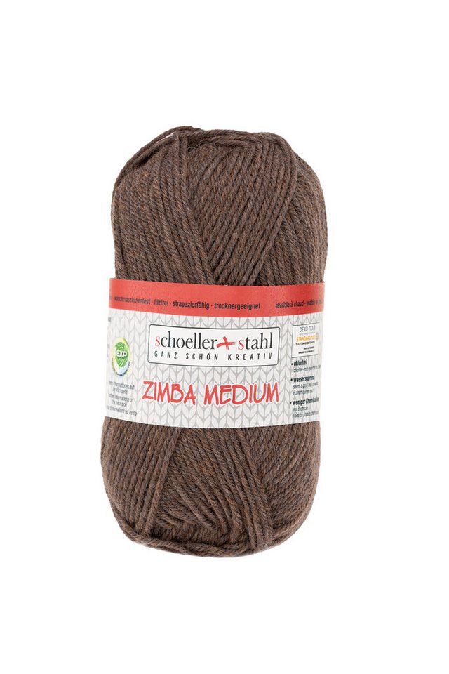 Schoeller + Stahl Zimba M,edium EXP 50 g Häkelwolle, 125 m, rauhes Tragegefühl, besonders für Trachtenmode geeignet von Schoeller + Stahl