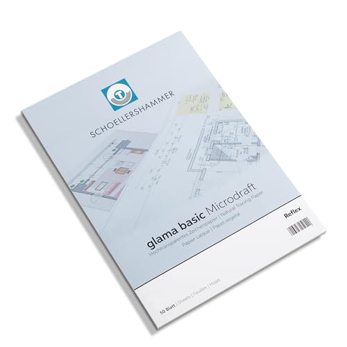 Schoellershammer Transparentpapier "glama basic" DIN A4 (21 x 29,7 cm), 250 Bogen, 102 g/m� von Schoellershammer