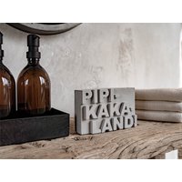 Letter Brick | Beton-Schild "Pipi-Kaka-Land" Betondeko Handgegossen Letter Brick | Beton-Schild "Pipi-Kaka-Land" Betondeko Handgegossen von SchoenGeshoppt