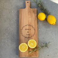 Personalisiertes Schneidebrett Aus Buchenholz - Hochzeitsgeschenk Mit Gravur Personalisiertes Schneidebrett Aus Buchenholz - Hochzeitsgeschenk Mit Gravur von SchoenManufaktur