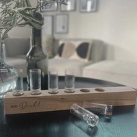 Schnapsbrett Mit Wunschgravur |Schnapstablett | 3D Konfigurator Selbst Gestalten von SchoenManufaktur