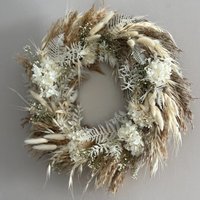 Trockenblumenkranz Hortensien/Schleierkraut | Flower Hoop von SchoenManufaktur