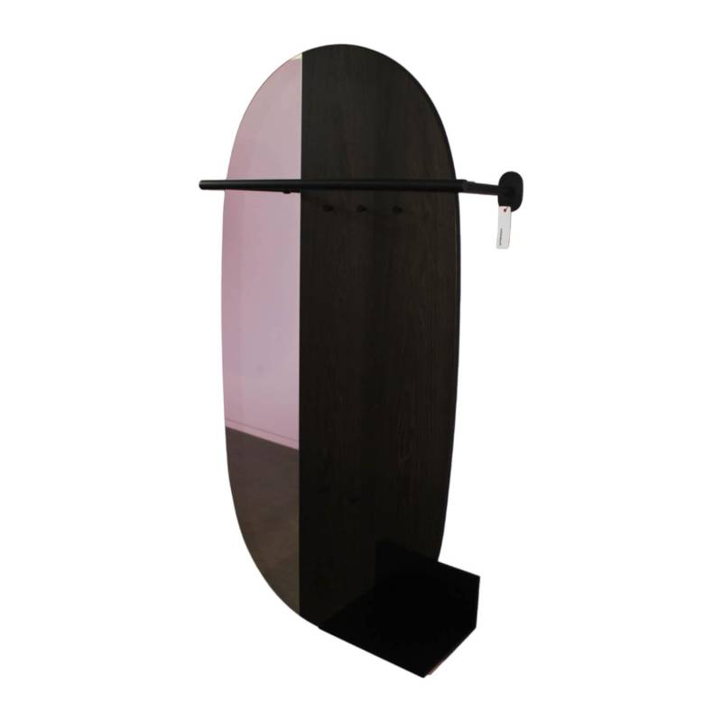 Paneelgarderobe Mask S Mooreiche Matt Schwarz Mit Ablage S von Schönbuch