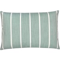Kissenbezug Windri Salbeigrün Blassgrün Mit Kissenhülle Kissen Sofakissen Dekokissen Streifen Geometrisch Skandinavisch Strandhaus von SchoeneKissen