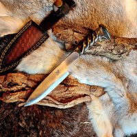 Geschmiedetes Messer Railnail , Mittelalter Larp Bbq Massives Handgeschmiedetes Mit Gedrehtem Griff Schön Rustikal | Sfr8 Geschmiedetes Messer Railnail , Mittelalter Larp Bbq Massives Handgeschmiedetes Mit Gedrehtem Griff Schön Rustikal | Sfr8 von SchoeneMesser