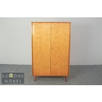 Ddr Retro Kleiderschrank Mid Century Schrank Vintage 50Er 60Er Jahre Wardrobe von SchoeneMoebelBerlin