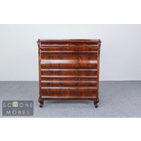 Hübsche Biedermeier Kommode Schränkchen Sideboard Anrichte Vertiko Antik Stil von SchoeneMoebelBerlin