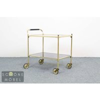 Vintage Teewagen Retro Beistelltisch Servierwagen Roll Tisch Coffee Tabl 50Er J von SchoeneMoebelBerlin