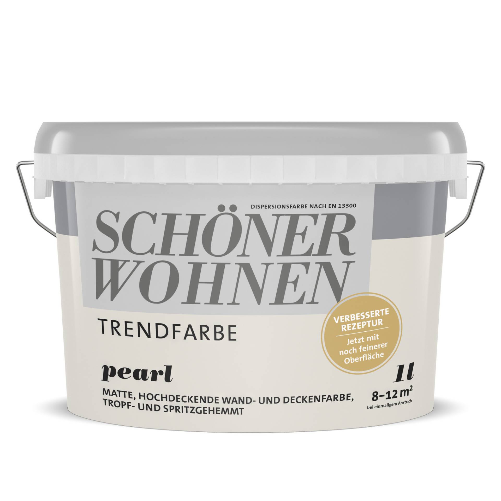 Schöner Wohnen Farbe Trendfarbe 'Pearl' perlweiß matt 1 l Schöner Wohnen Farbe Trendfarbe 'Pearl' perlweiß matt 1 l von Schöner Wohnen Farbe
