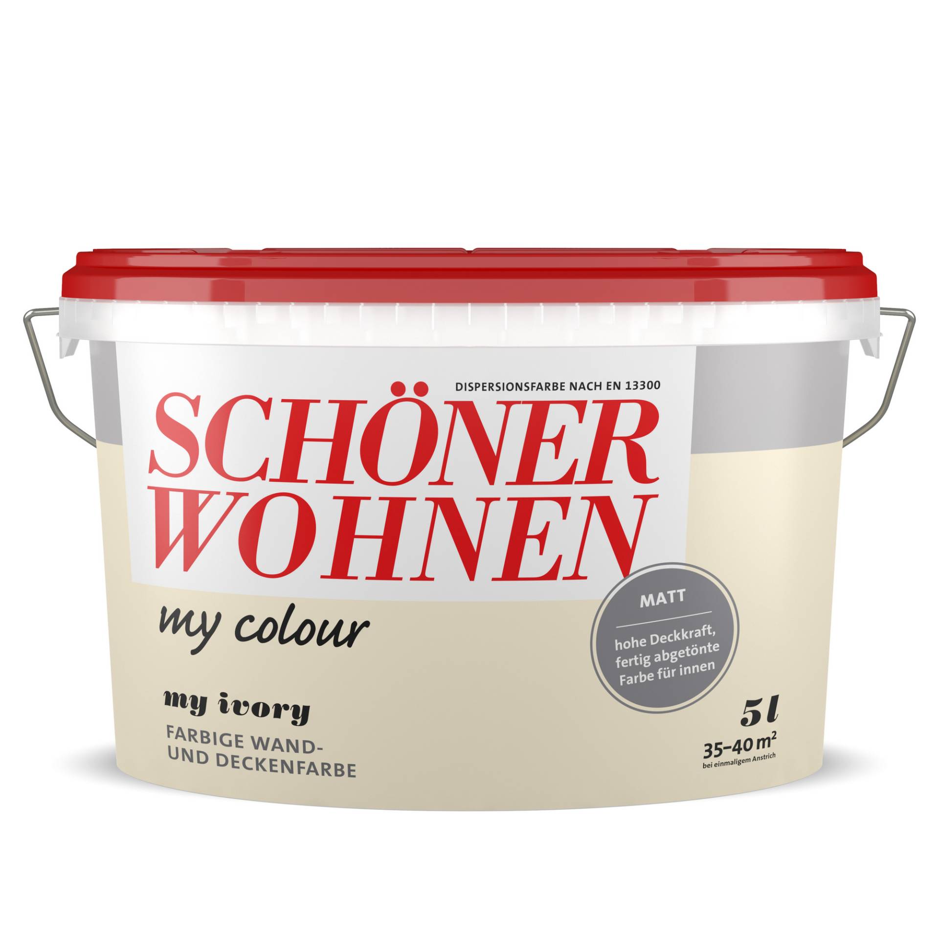 Schöner Wohnen Farbe Wandfarbe my colour 'my ivory' hellbeige matt 5 l Schöner Wohnen Farbe Wandfarbe my colour 'my ivory' hellbeige matt 5 l von Schöner Wohnen Farbe