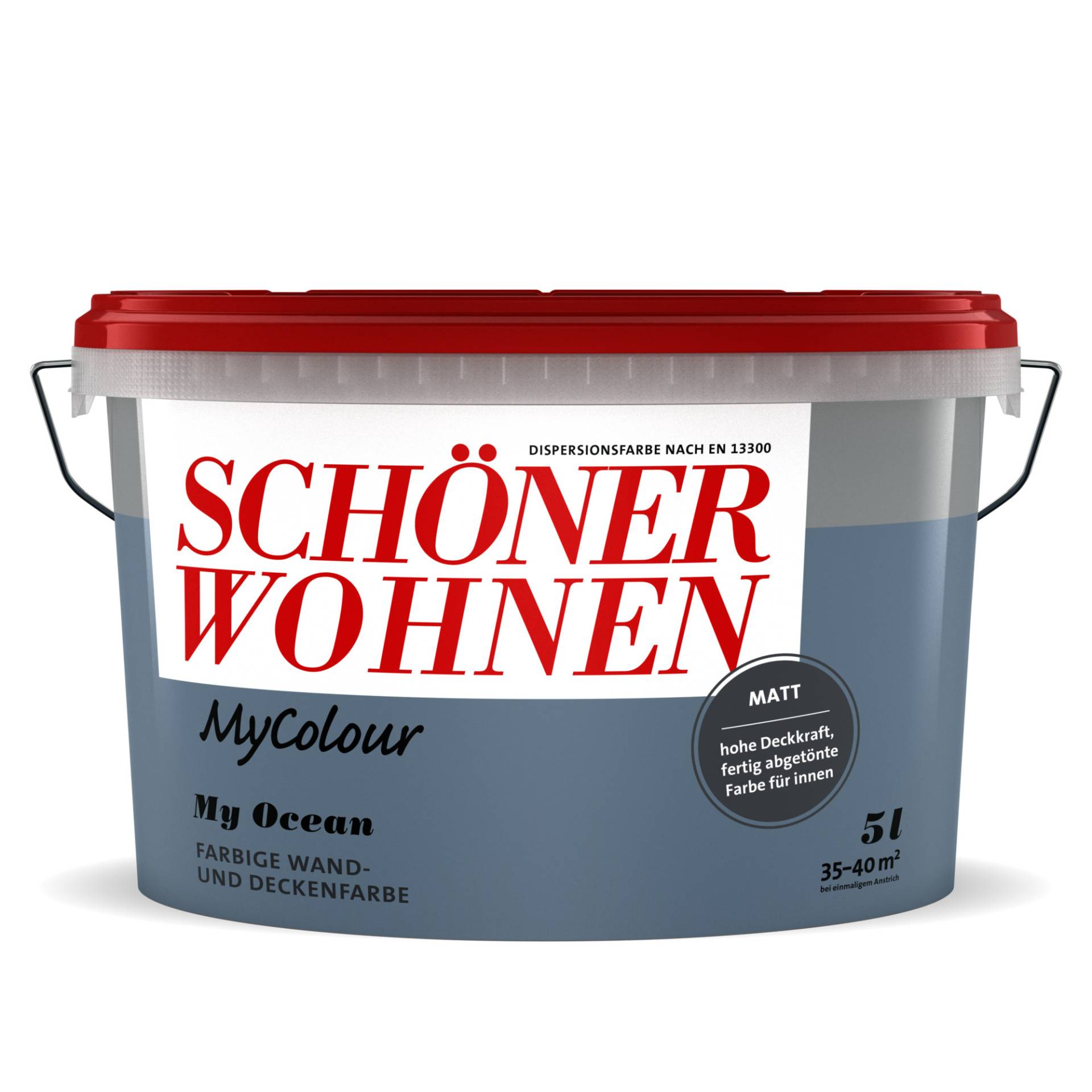 Schöner Wohnen Farbe Wandfarbe my colour 'my ocean' blau matt 5 l Schöner Wohnen Farbe Wandfarbe my colour 'my ocean' blau matt 5 l von Schöner Wohnen Farbe