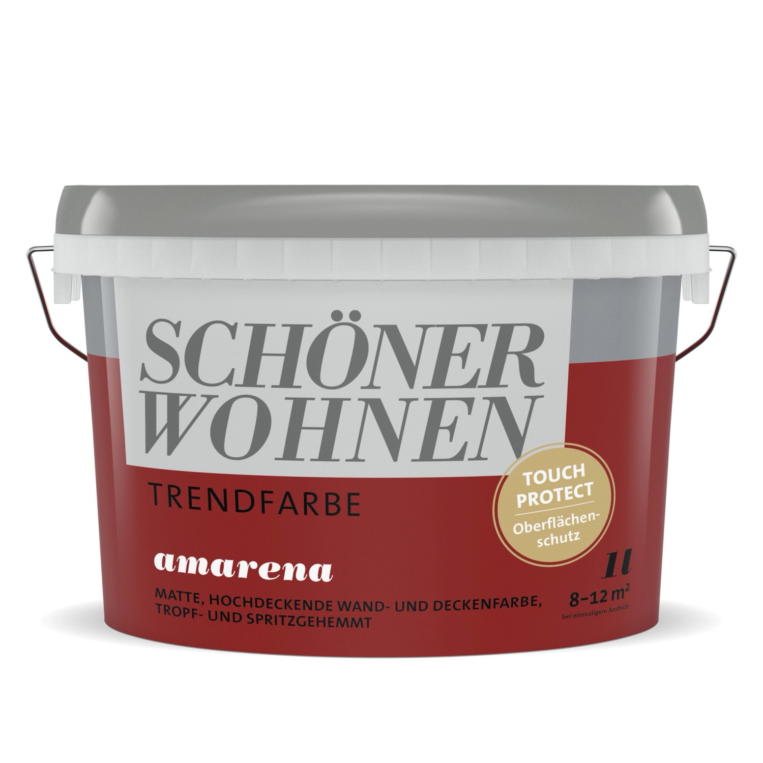 Schöner Wohnen Trendfarbe Amarena matt 1 l von SCHÖNER WOHNEN-Farbe