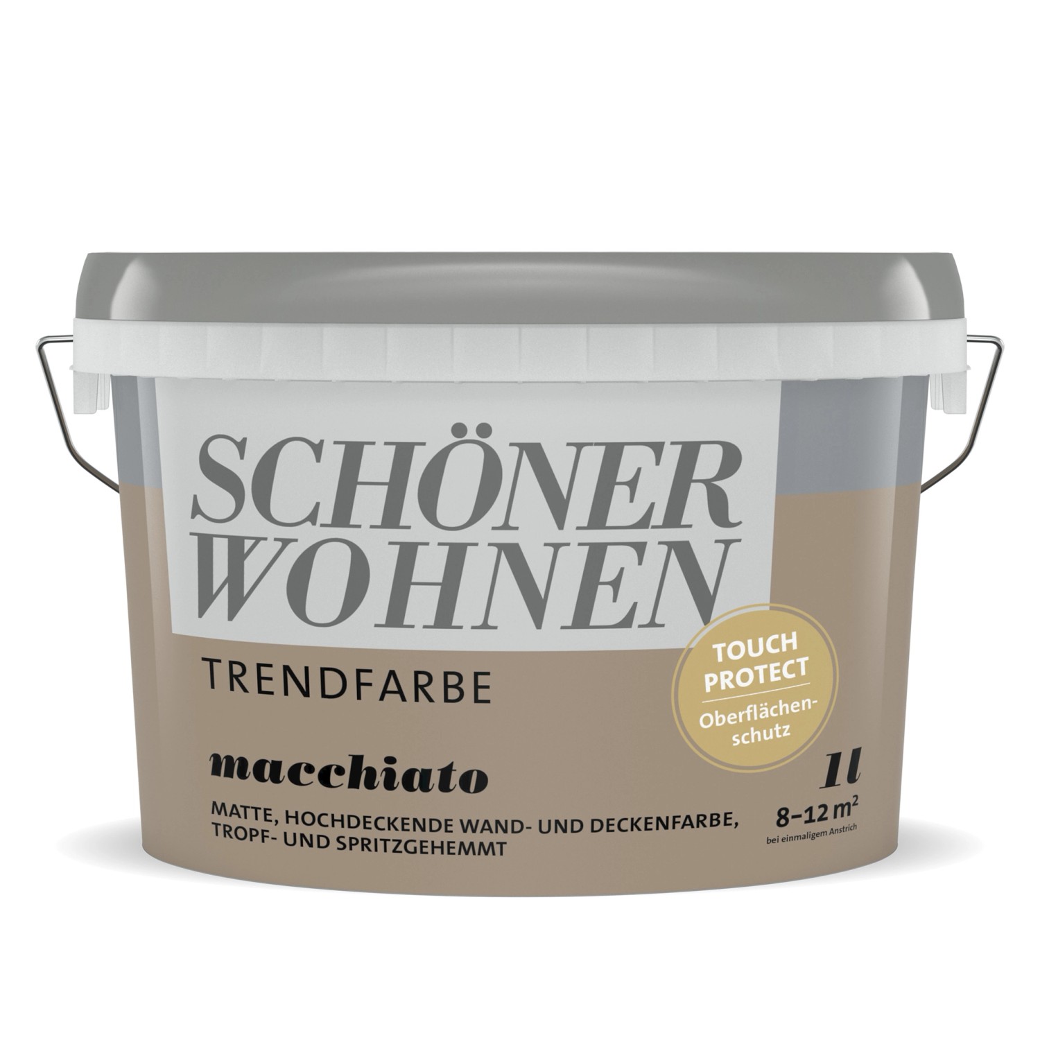 Schöner Wohnen Trendfarbe Macchiato matt 1 l von SCHÖNER WOHNEN-Farbe