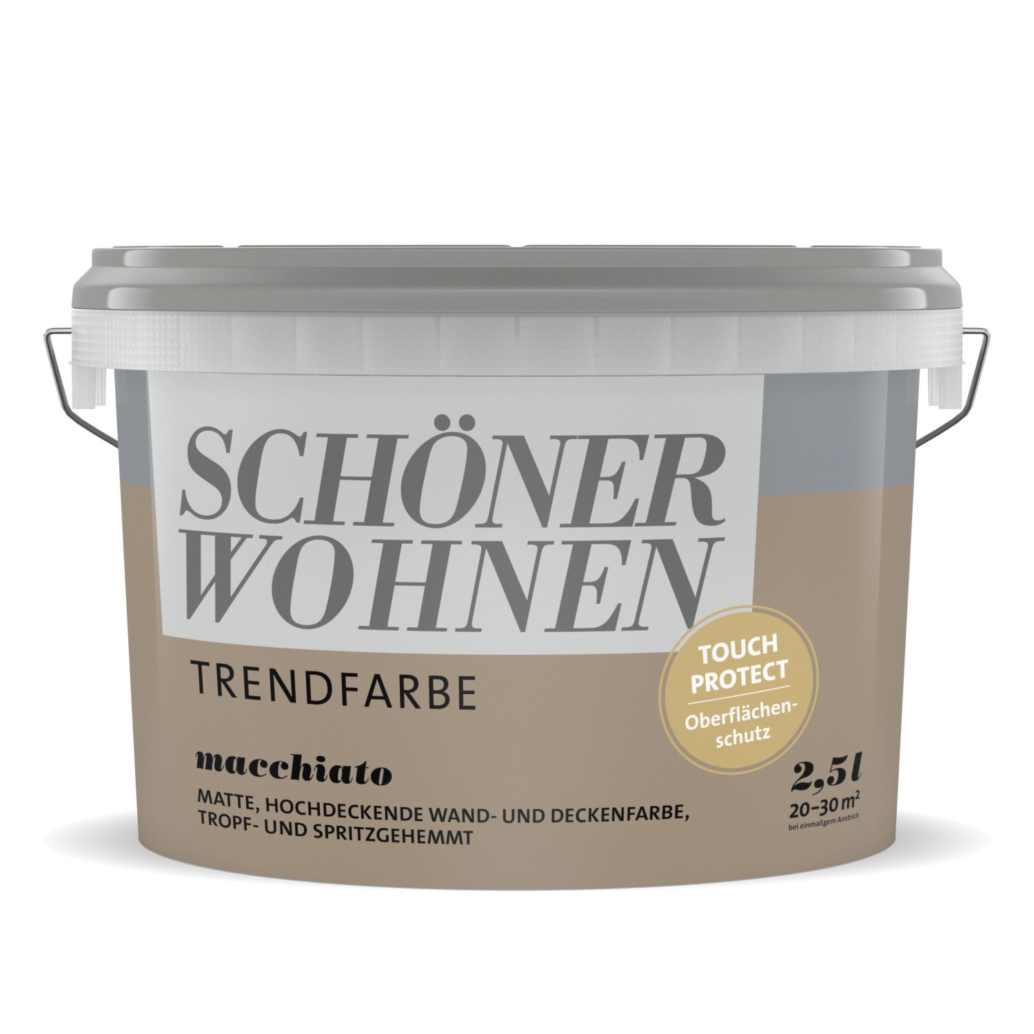 Schöner Wohnen Trendfarbe Macchiato matt 2,5 l von SCHÖNER WOHNEN-Farbe