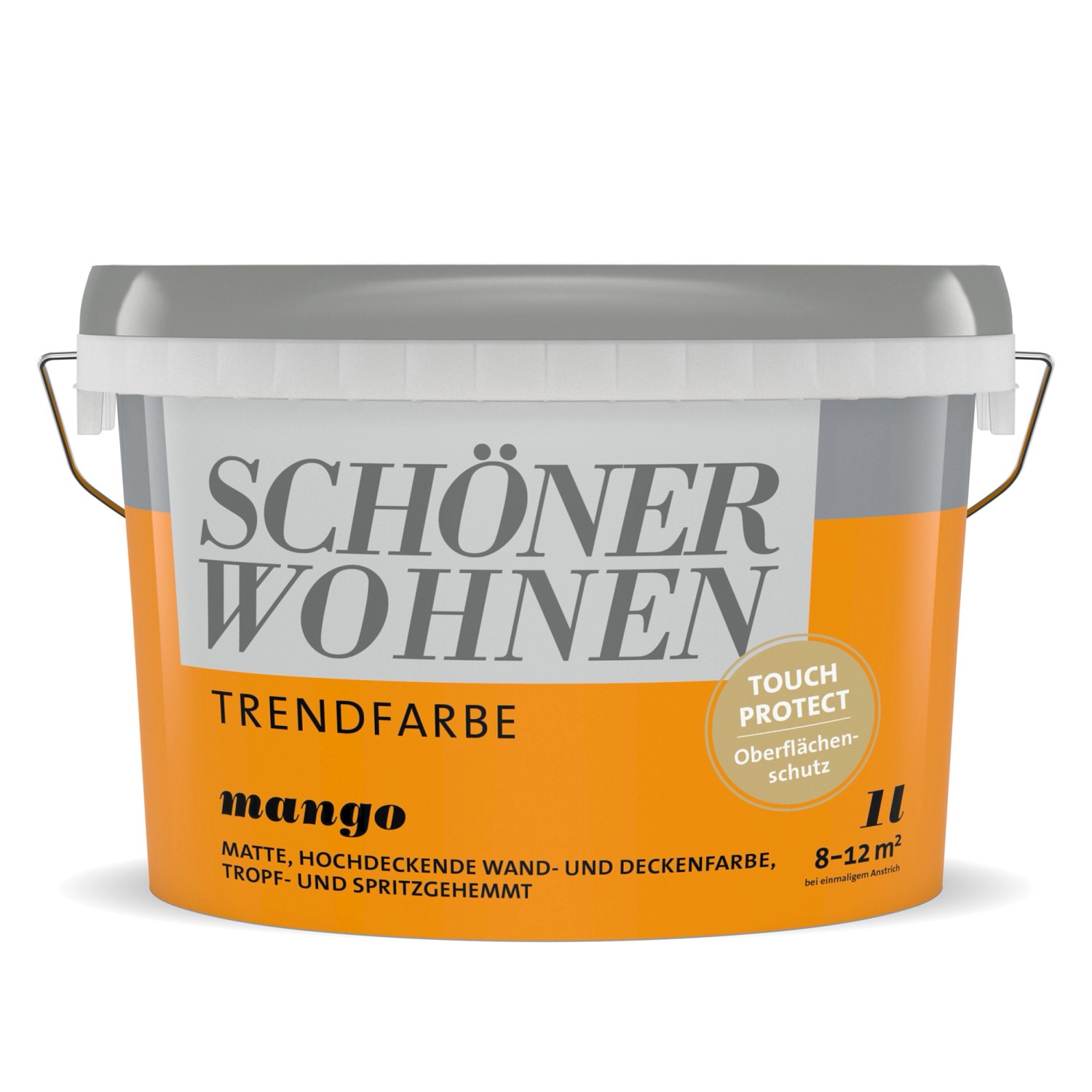 Schöner Wohnen Trendfarbe Mango matt 1 l von SCHÖNER WOHNEN-Farbe