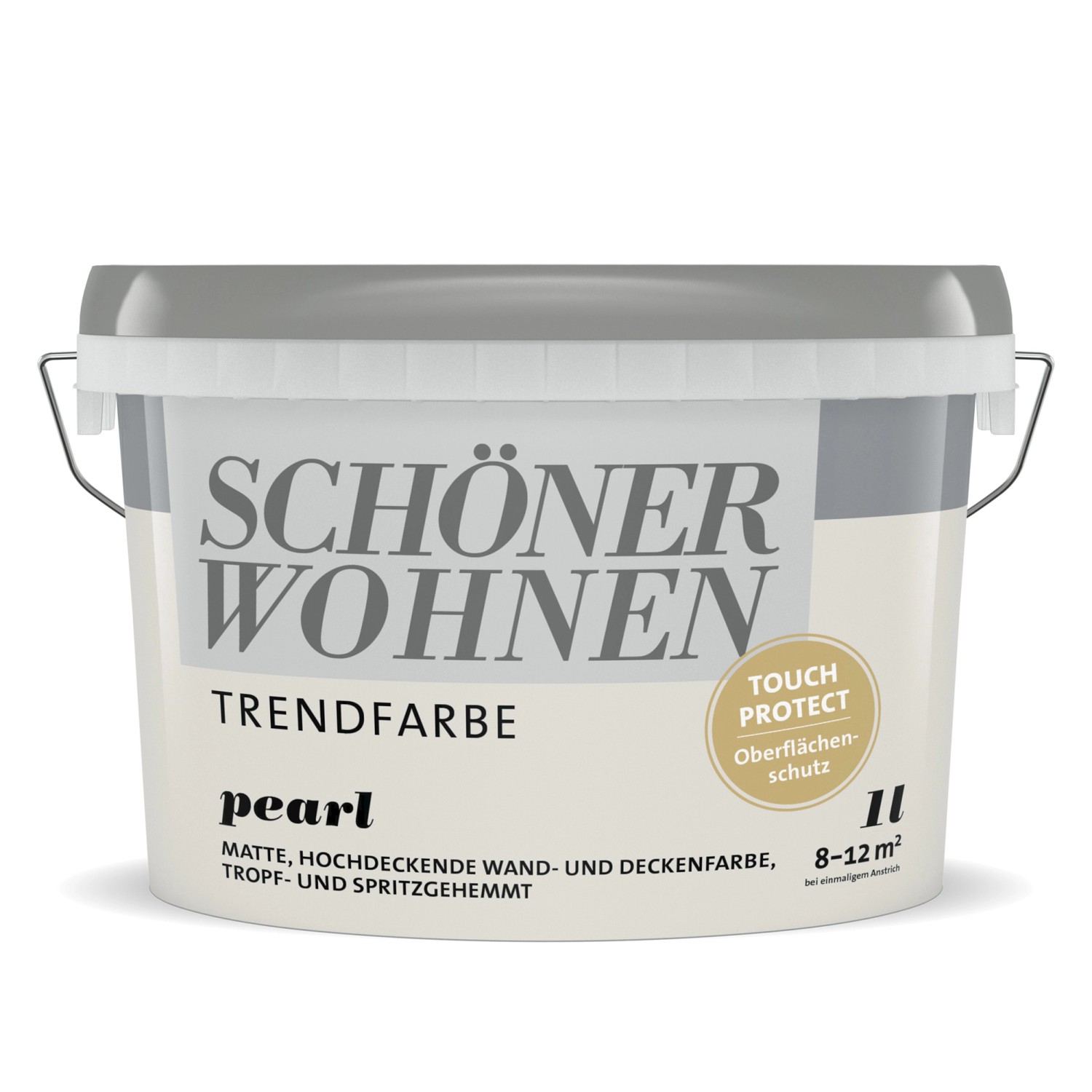 Schöner Wohnen Trendfarbe Pearl matt 1 l von SCHÖNER WOHNEN-Farbe