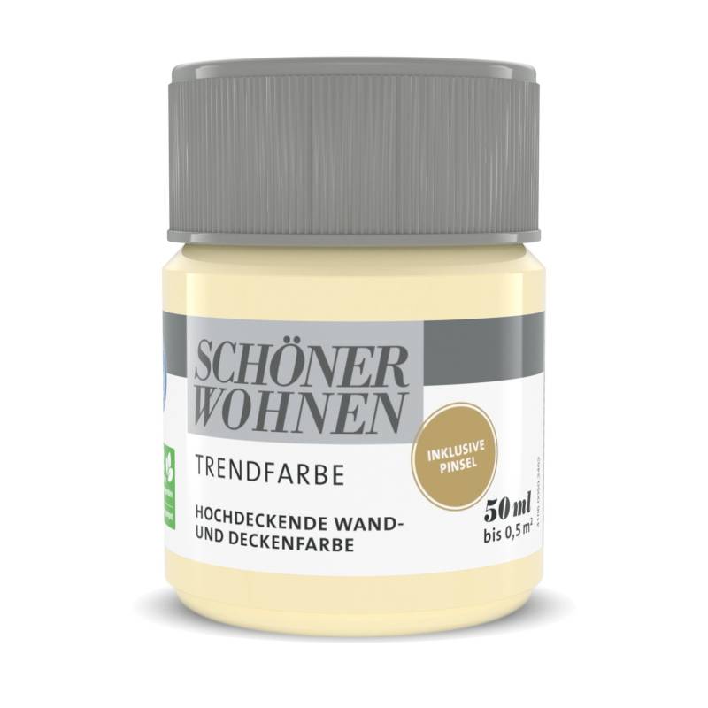 Schöner Wohnen Trendfarbe Tester Cashmere matt 50 ml von SCHÖNER WOHNEN-Farbe