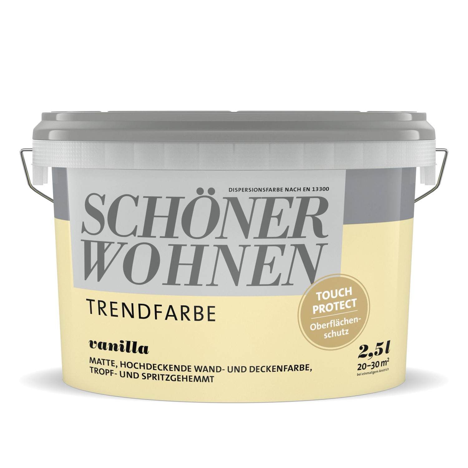 Schöner Wohnen Trendfarbe Vanilla matt 2,5 l von SCHÖNER WOHNEN-Farbe