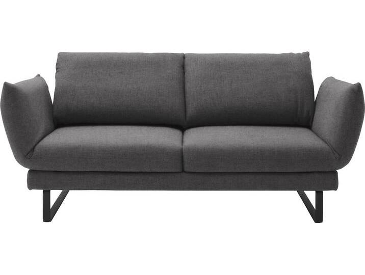 2-Sitzer Spin, Multifunktionssofa, bequem und hochwertig verarbeitet , grau (anthrazit), B:228cm H:85cm T:215cm, 100% Polyester, SCHÖNER WOHNEN-KOLLEKTION, Sofas, Drehsitz-Funktion, USB-Anschluss, Armlehnfunktion, Rückenverstellung von Schöner-Wohnen-Kollektion