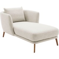 SCHÖNER WOHNEN-Kollektion Chaiselongue "Pearl - 5 Jahre Hersteller-Garantie, auch in Bouclé. Füße Massivholz" von Schöner Wohnen-Kollektion