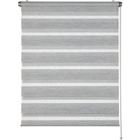 SCHÖNER WOHNEN-Kollektion Doppelrollo "Tilda", transparent, Sichtschutz, mit Bohren/ohne Bohren, freihängend, geklemmt, silberne oder weiße Rollo-Technik von Schöner Wohnen-Kollektion