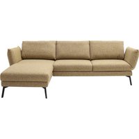 SCHÖNER WOHNEN-Kollektion Ecksofa "Spin, Multifunktionssofa, bequem und hochwertig verarbeitet, L-Form", Drehsitz-Funktion, USB-Anschluss, Armlehnfunktion, Rückenverstellung von Schöner Wohnen-Kollektion