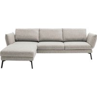 SCHÖNER WOHNEN-Kollektion Ecksofa "Spin, Multifunktionssofa, bequem und hochwertig verarbeitet, L-Form" Drehsitz-Funktion, USB-Anschluss, Armlehnfunktion, Rückenverstellung von Schöner Wohnen-Kollektion