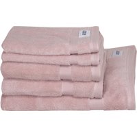 SCHÖNER WOHNEN-Kollektion Handtuch Set "Cuddly", (Set, 5 St., 2 Gästetücher 30x50 cm-2 Handtücher 50x100 cm-1 Badetuch 70x140 cm) von Schöner Wohnen-Kollektion