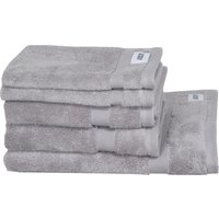 SCHÖNER WOHNEN-Kollektion Handtuch Set "Cuddly", (Set, 5 St., 2 Handtücher 50x100 cm-2 Badetücher 70x140 cm-2 Gästetücher 30x50 cm), schnell trocknende Airtouch-Qualität von Schöner Wohnen-Kollektion