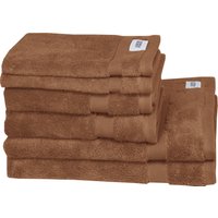 SCHÖNER WOHNEN-Kollektion Handtuch Set "Cuddly", (Set, 6 St., 2 Gästetücher 30x50 cm), schnell trocknende Airtouch-Qualität von Schöner Wohnen-Kollektion